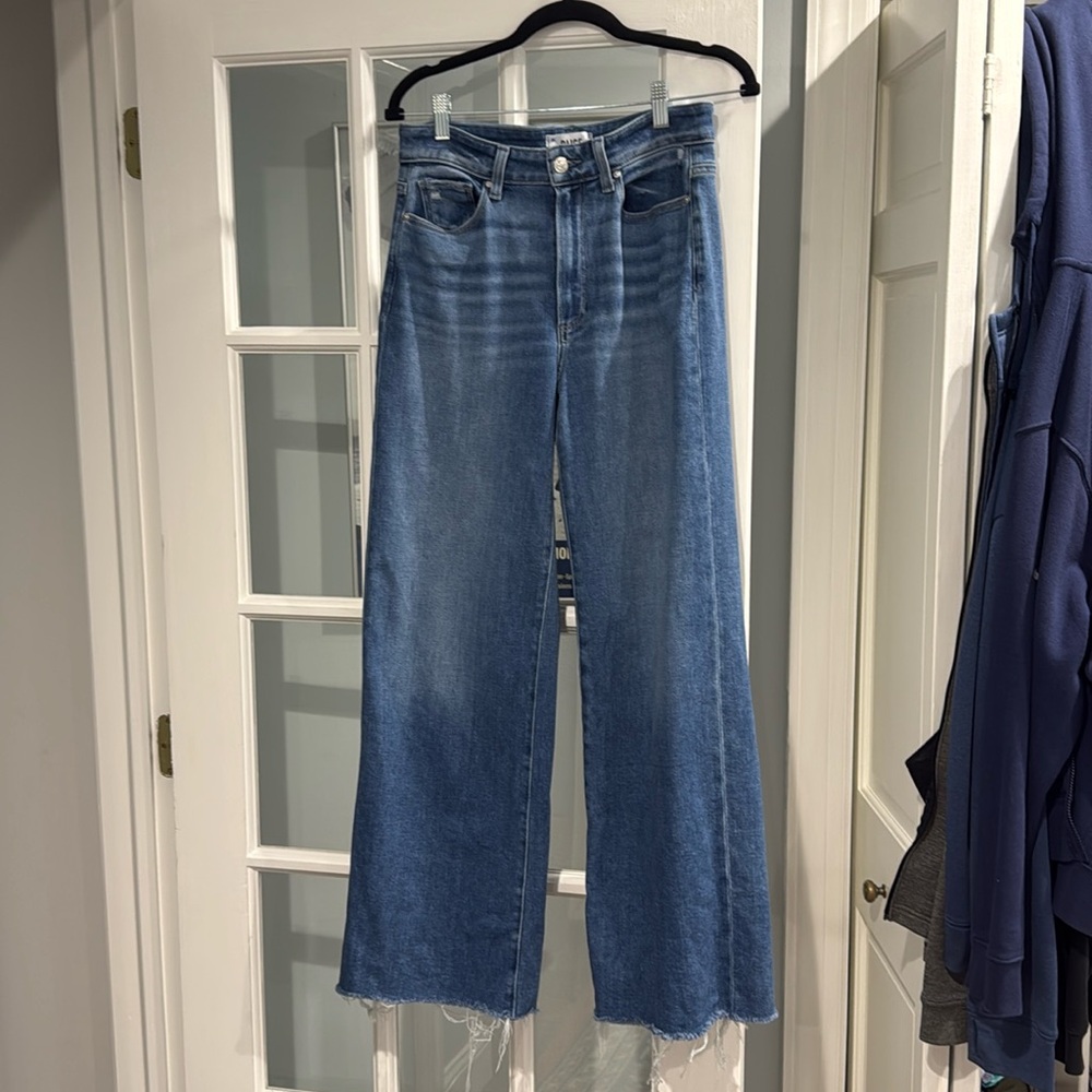 PAIGE Anessa Wide-Leg Jeans